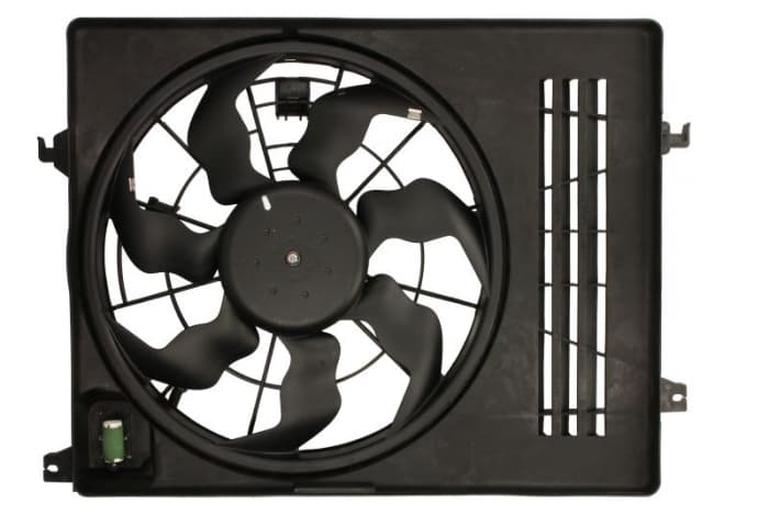 Ventilator radiator (cu carcasa) potrivit HYUNDAI IX35; KIA SPORTAGE III 1.6 2.0 08.09-12.15