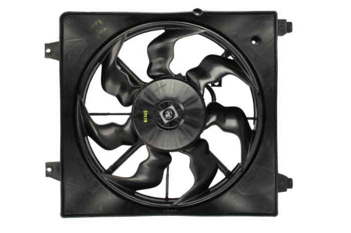 Ventilator radiator (cu carcasa) potrivit HYUNDAI SANTA FE I, SANTA FE II 2.7 02.01-12.12
