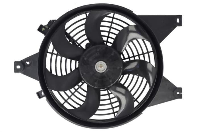 Ventilator radiator (cu carcasa) potrivit KIA CARNIVAL I, CARNIVAL II 2.5 2.9D 08.99-06.06