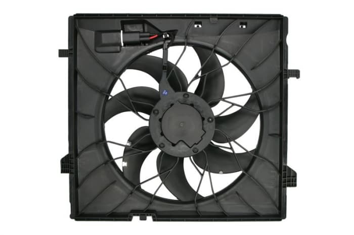 Ventilator radiator (cu carcasa) potrivit MERCEDES GL (X166), GLE (C292), GLE (W166), GLS (X166), M (W166) 2.2D-5.5 06.11-10.19