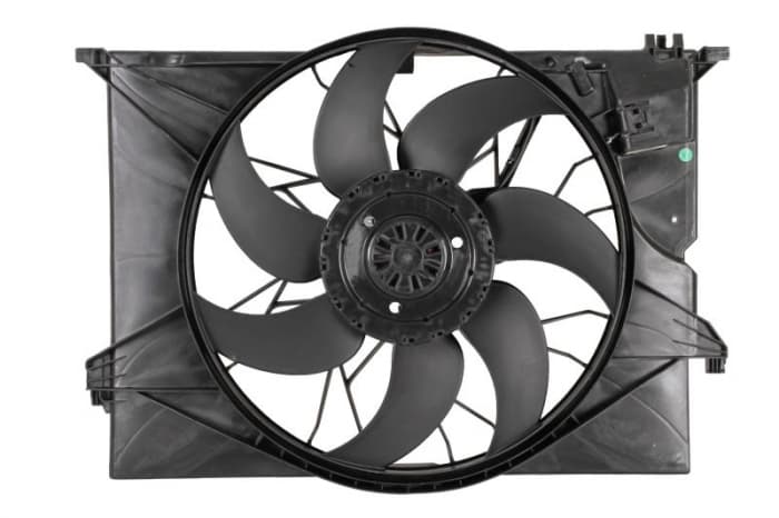 Ventilator radiator (cu carcasa) potrivit MERCEDES S (C216), S (W221, V221) 2.2D-5.5 10.05-12.13