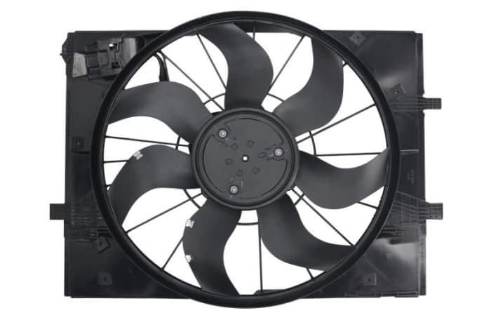 Ventilator radiator (cu carcasa) potrivit MERCEDES S (C217), S (W222, V222, X222) 2.2DH-6.0 05.13-07.20