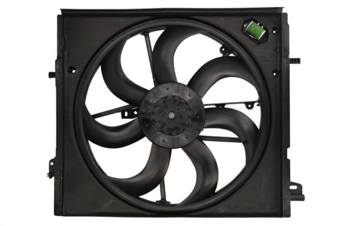 Ventilator radiator (cu carcasa) potrivit NISSAN QASHQAI II; RENAULT KADJAR 1.2-1.6D 11.13-