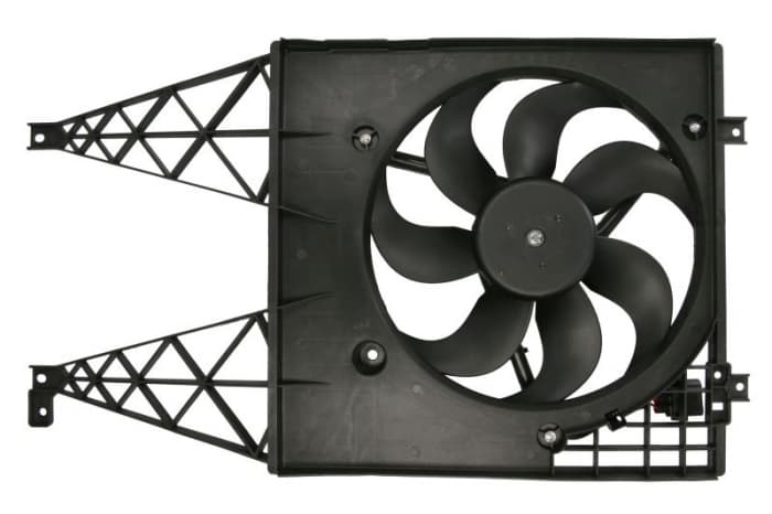 Ventilator radiator (cu carcasa) potrivit SEAT LEON; SKODA OCTAVIA I; VW BORA, BORA I, POLO, POLO III 1.0-2.0 07.95-12.13