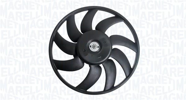 Ventilator radiator Dreapta potrivit MERCEDES C (W202), SLK (R170) 1.8 2.0 2.3 03.93-04.04