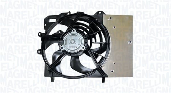 Ventilator radiator potrivit DS DS 3; CITROEN C2, C2 ENTERPRISE, C3 C3 ORIGIN III, C3 AIRCROSS II, C3 I, C3 II, C3 PICASSO, C4 CACTUS, C-ELYSEE, DS3 1.0-1.6LPG 02.02-