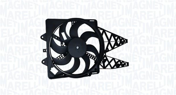 Ventilator radiator potrivit FIAT GRANDE PUNTO 1.3D 1.4 1.9D 10.05-