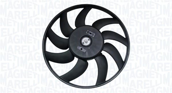 Ventilator radiator Stanga potrivit AUDI A4 ALLROAD B8, A4 B8, A5, A6 C7, A7, Q5; PORSCHE MACAN 1.8-3.2 06.07-