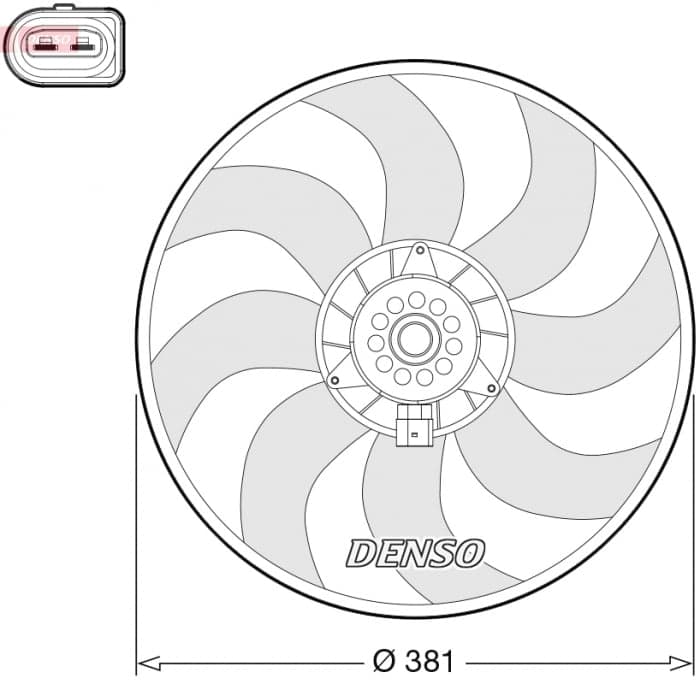 Ventilator radiator Stanga potrivit AUDI A6 ALLROAD C7, A6 C7, A7, Q3, Q5 1.4-3.0D 11.08-10.18