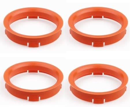 Set 4 inele centrare 66,6 58,1 Alfa Romeo Citroen Fiat Lancia Peugeot