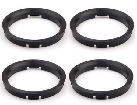 Set 4 inele centrare 73,0 63,4 Ford Jaguar Land Rover Volvo