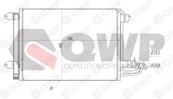 Condensator, climatizare QWP WAC112