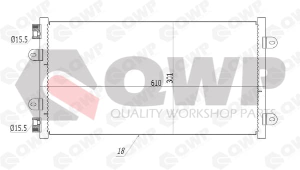 Condensator, climatizare QWP WAC172