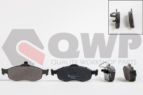 Set placute frana, frana disc QWP WBP169