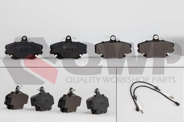 Set placute frana, frana disc QWP WBP286