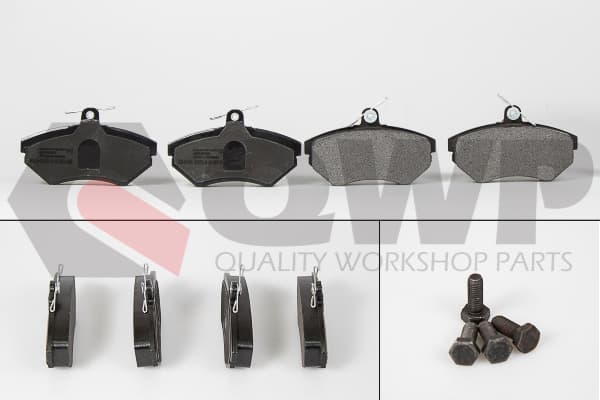 Set placute frana, frana disc QWP WBP294