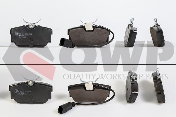 Set placute frana, frana disc QWP WBP295