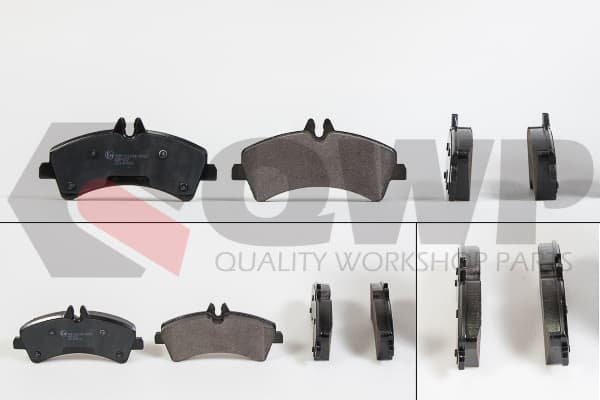 Set placute frana, frana disc QWP WBP422