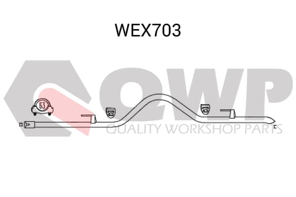 Racord evacuare QWP WEX703