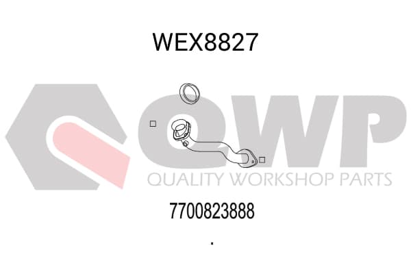 Racord evacuare QWP WEX8827