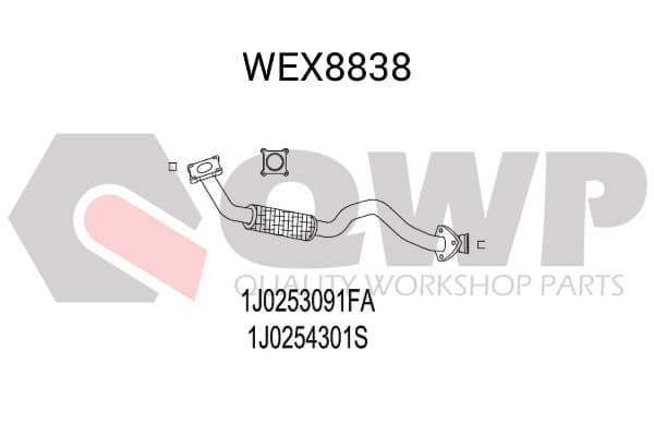 Racord evacuare QWP WEX8838