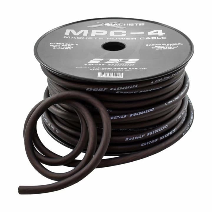 Cablu alimentare Deaf Bonce MPC-4 GA, Metru Liniar - Rola 30m, 20mm2 (4 AWG), OFC