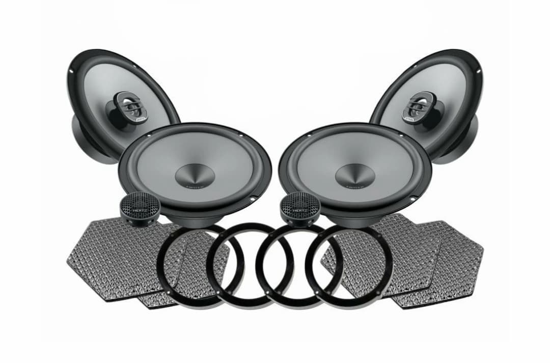 Pachet difuzoare auto Hertz Uno dedicat Volkswagen Beetle (1998 - 2010)