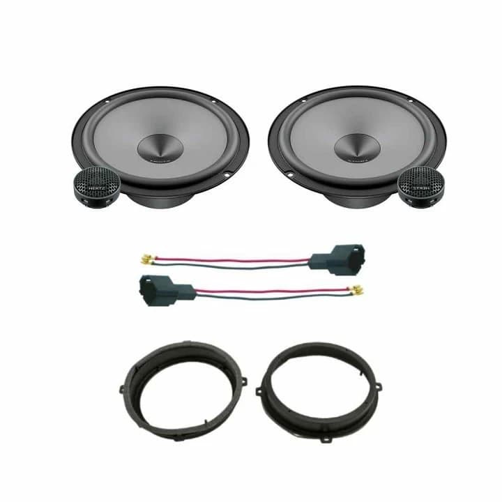Pachet difuzoare auto Hertz Uno dedicat usi fata Kia Pro Ceed 2011-2013, RMS 75W