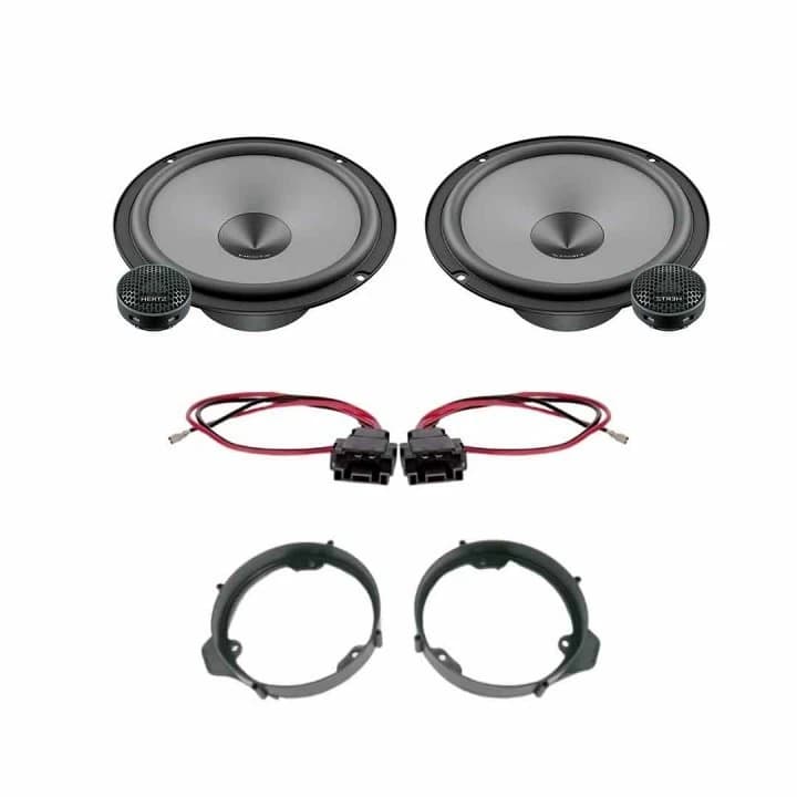 Pachet difuzoare auto Hertz Uno dedicat usi fata Mercedes A Class 2018-, RMS 75W
