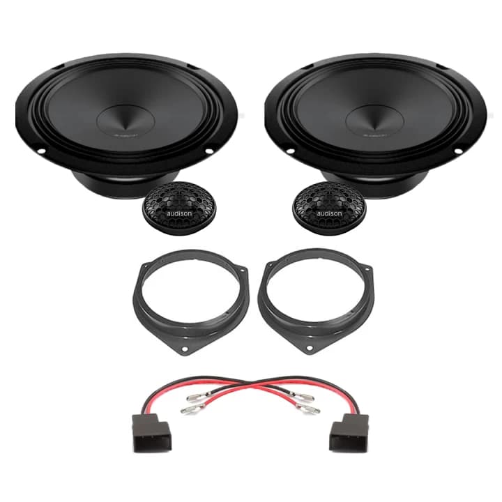 Pachet difuzoare auto Audison Prima dedicat usi fata Toyota Rav 4 2018-, RMS 100W