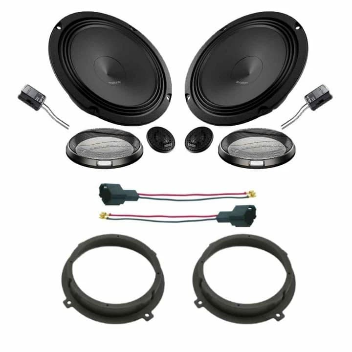 Pachet difuzoare auto Audison Prima dedicat usi fata Hyundai Accent 2010-2018, RMS 100W