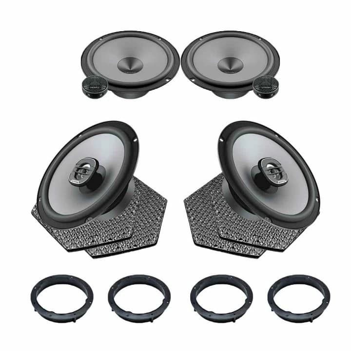 Pachet difuzoare auto Hertz Uno dedicat Seat Ibiza 2017-, RMS 75W