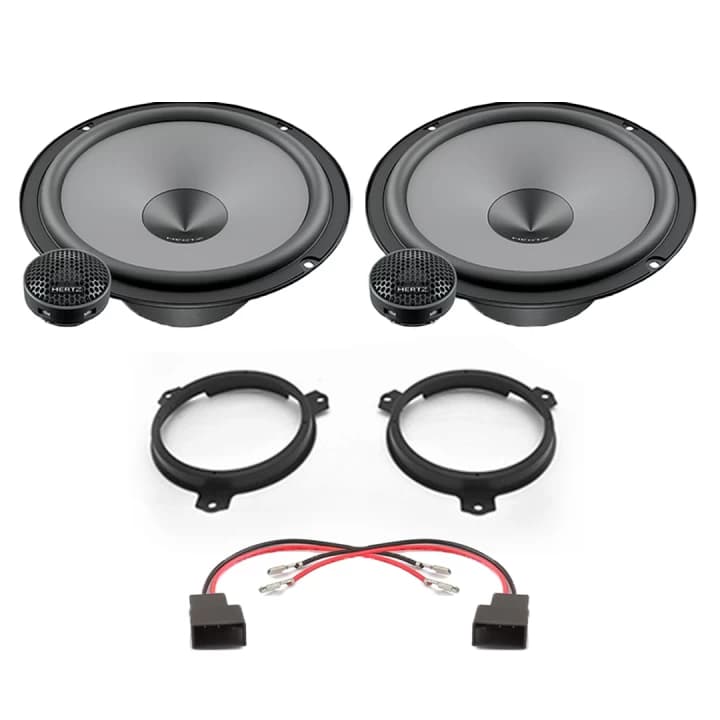 Pachet difuzoare auto Hertz Uno dedicat usi fata Toyota CH-R 2016-, RMS 75W