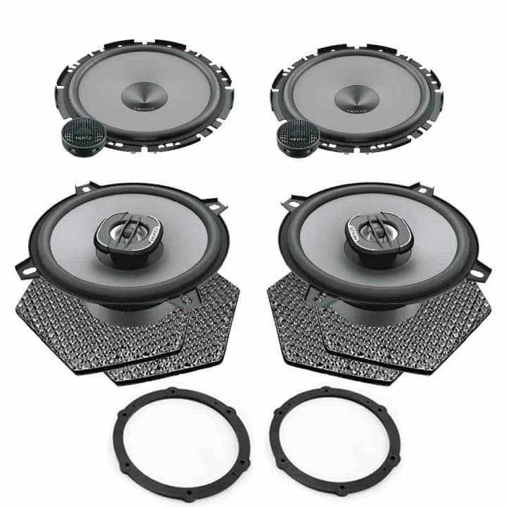 Pachet difuzoare auto Hertz Uno dedicat Citroen C3 2002-2008, RMS 70W
