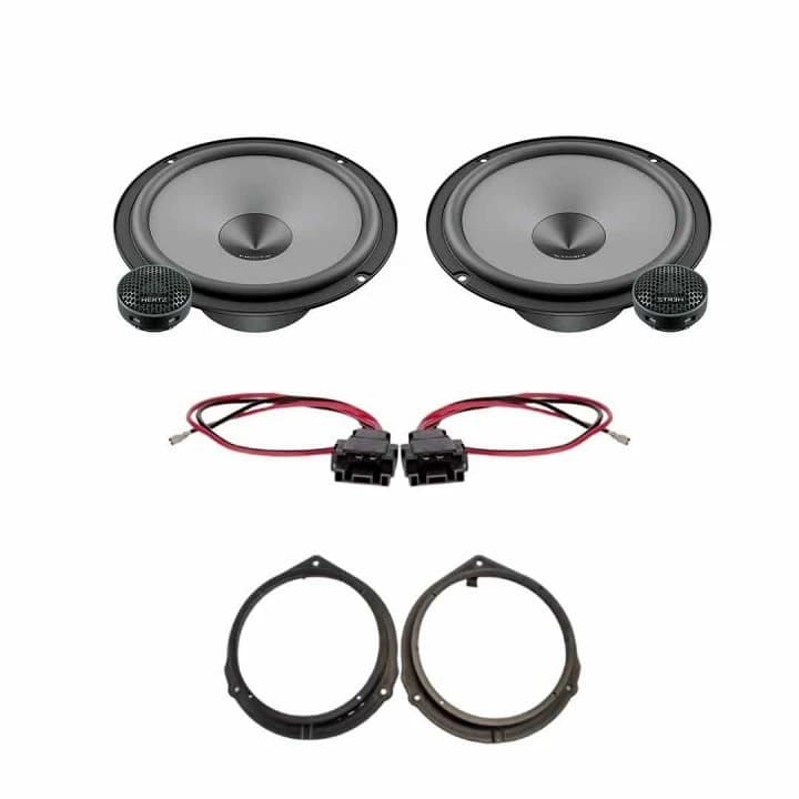 Pachet difuzoare auto Hertz Uno dedicat usi fata Mercedes GLK 2008-2015, RMS 75W