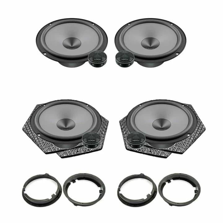 Pachet difuzoare auto Hertz Uno dedicat Mitsubishi Outlander 2005-2012, RMS 75W
