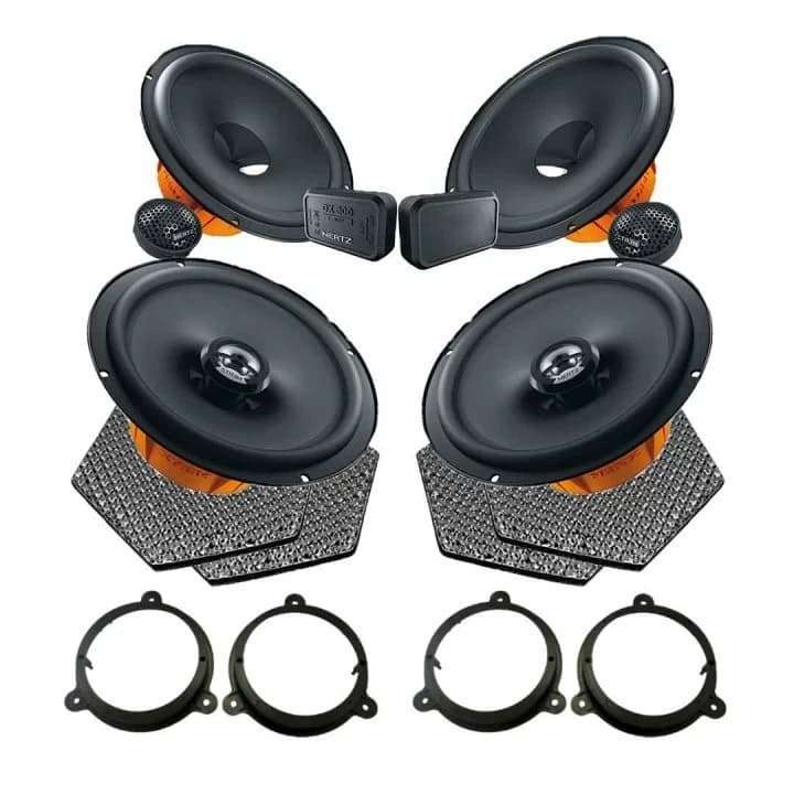Pachet difuzoare auto Hertz Dieci dedicat Mazda 2 2012-2022, RMS 80W