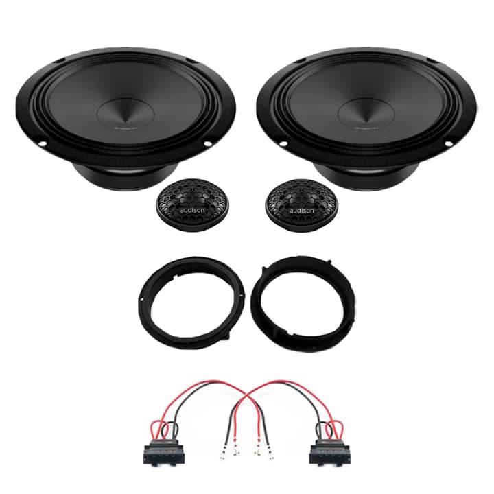 Pachet difuzoare auto Audison Prima dedicat usi fata Volkswagen Jetta 7 2018-, RMS 100W