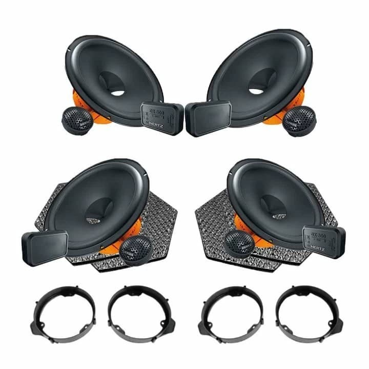 Pachet difuzoare auto Hertz Dieci dedicat Mercedes B Class 2018-, RMS 80W