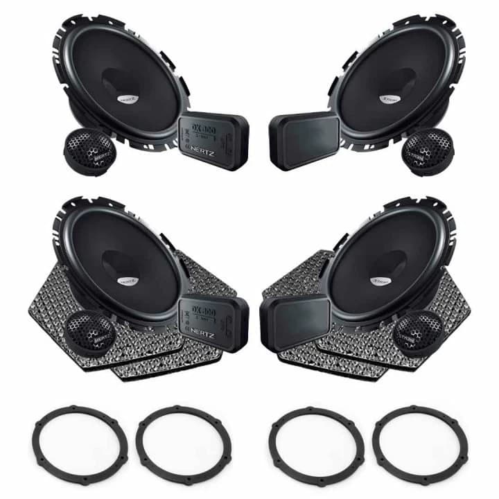 Pachet difuzoare auto Hertz Dieci dedicat Citroen C5 2000-2008, RMS 80W