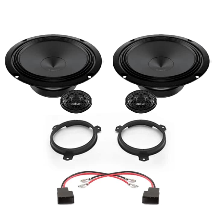 Pachet difuzoare auto Audison Prima dedicat usi fata Toyota Yaris 2011-2018, RMS 100W