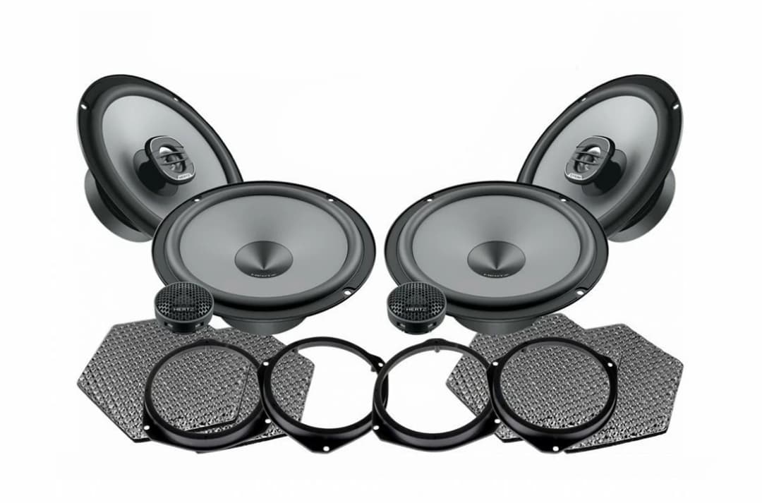 Pachet difuzoare auto Hertz Uno dedicat Alfa Romeo Giulia, RMS 75 W
