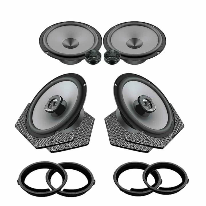 Pachet difuzoare auto Hertz Uno dedicat Dacia Jogger 2021-, RMS 75W