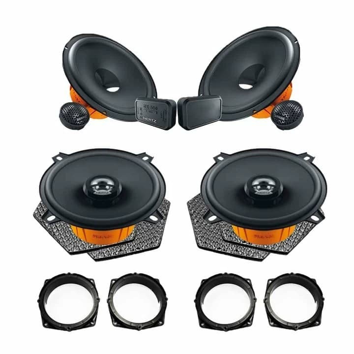 Pachet difuzoare auto Hertz Dieci dedicat Mitsubishi Colt 2004-2012, RMS 60W