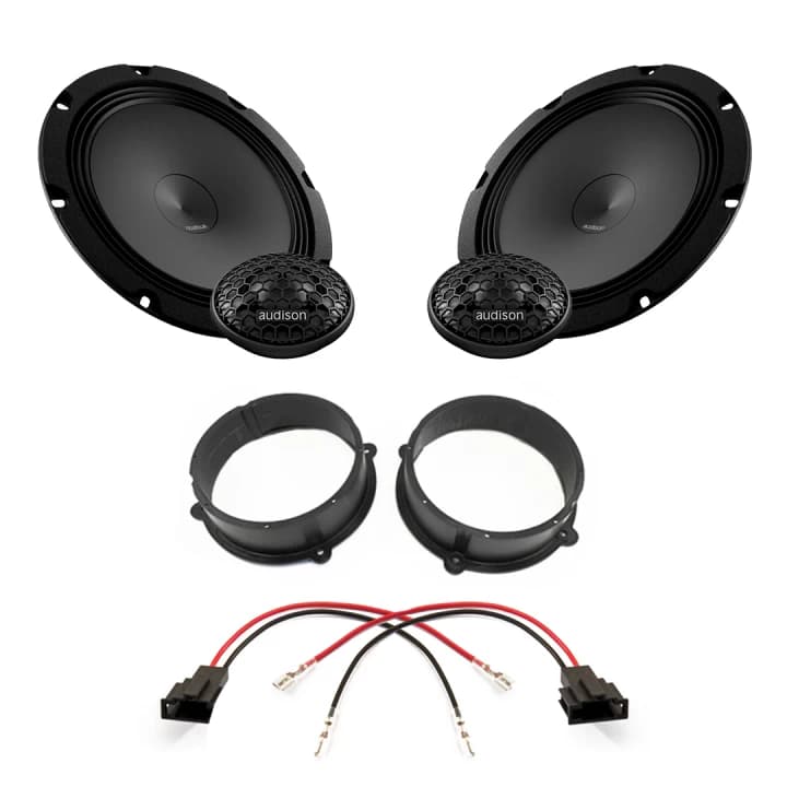 Pachet difuzoare auto Audison Prima dedicat usi fata Audi Q7 2005-2015, RMS 100W