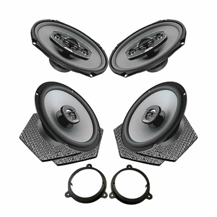 Pachet difuzoare auto Hertz Uno dedicat Nissan Patfinder 2004-2010, RMS 85W