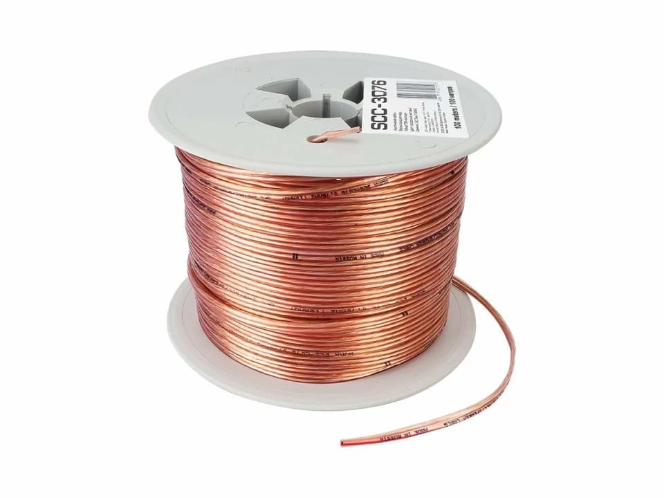 Cablu boxe AURA SCC 3076, Metru Liniar - Rola 100m, 2x0.75mm²