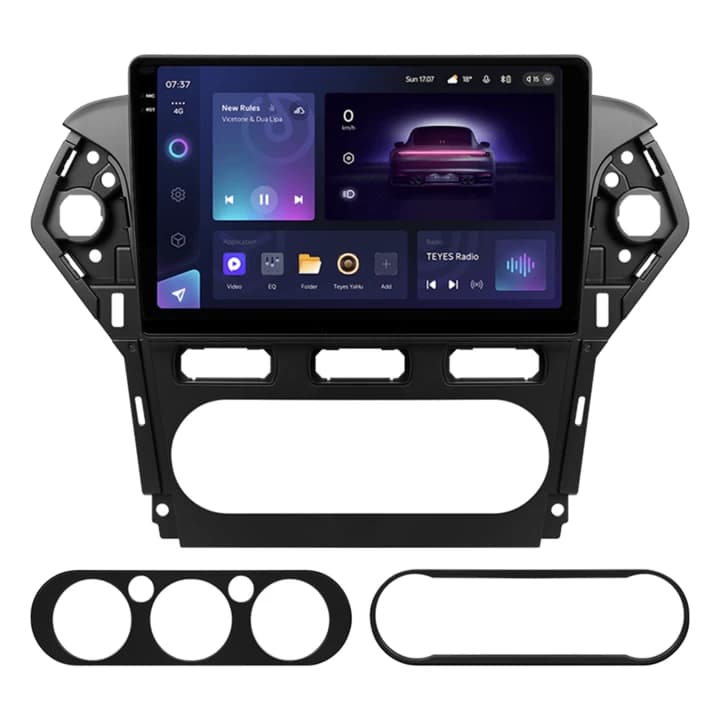 Navigatie Auto Teyes CC3 2K Ford Mondeo 3 2007-2014 6+128GB 10.36" QLED Octa-core 2Ghz Android 4G Bluetooth 5.1 DSP