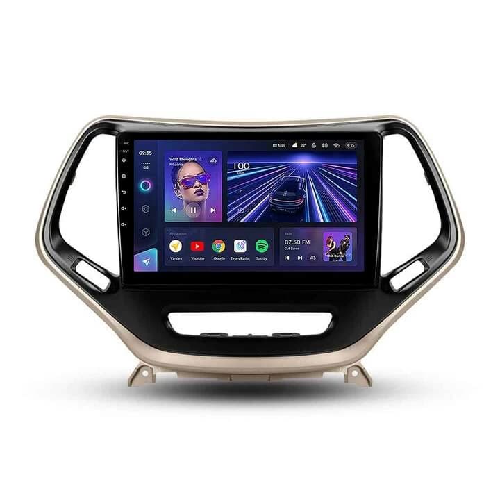 Navigatie Auto Teyes CC3 360° Jeep Cherokee 5 2015-2018 6+128GB 10.2" QLED Octa-core 1.8Ghz, Android 4G Bluetooth 5.1 DSP