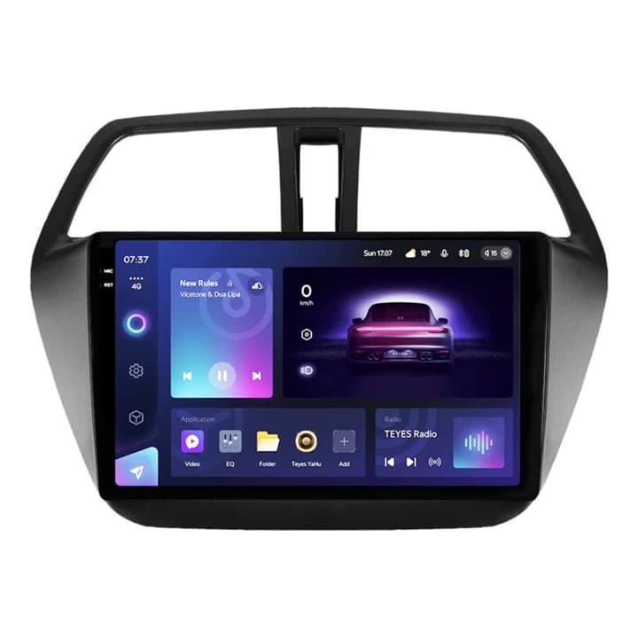 Navigatie Auto Teyes CC3 2K Suzuki SX4 2 2012-2016 4+64GB 9.5" QLED Octa-core 2Ghz, Android 4G Bluetooth 5.1 DSP